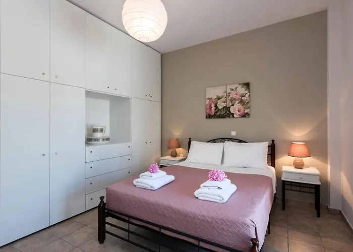 Vila Enchanting Corfu Retreat 1 Bedroom Angelina Serene Pool