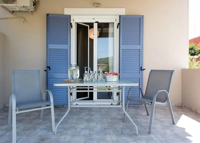 Vila Enchanting Corfu Retreat 1 Bedroom Angelina Serene Pool